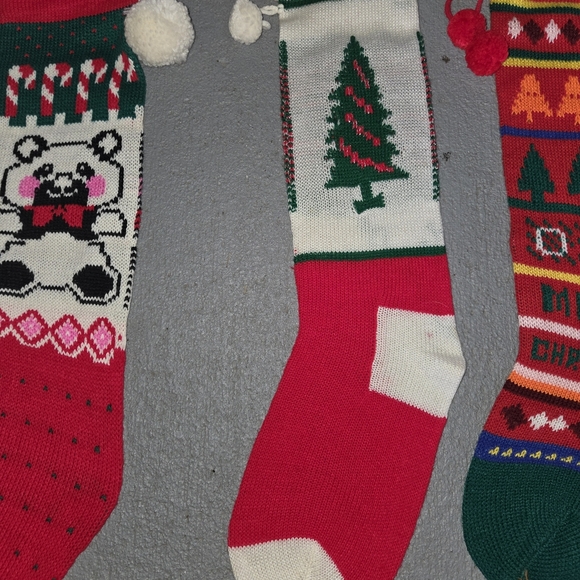 Festive Christmas Stockings Set - Picture 3 of 5